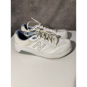 New Balance 928v3 White Leather Walking Shoes Women’s Size 9 B WW928WB3